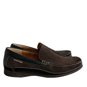 Mephisto Mens Baduard Brown Loafer Leather Slip On Size 10 Brown Grandpacore